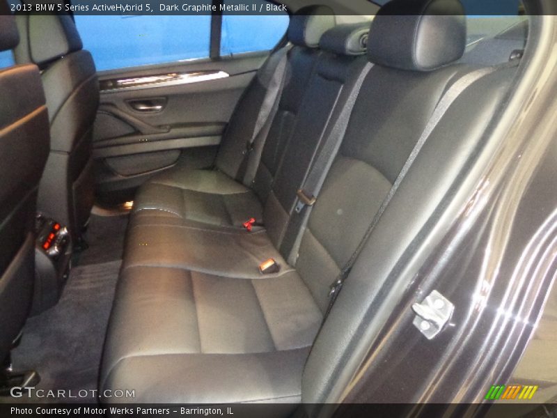 Dark Graphite Metallic II / Black 2013 BMW 5 Series ActiveHybrid 5
