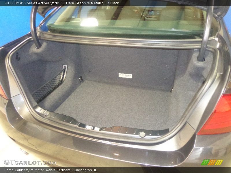 Dark Graphite Metallic II / Black 2013 BMW 5 Series ActiveHybrid 5