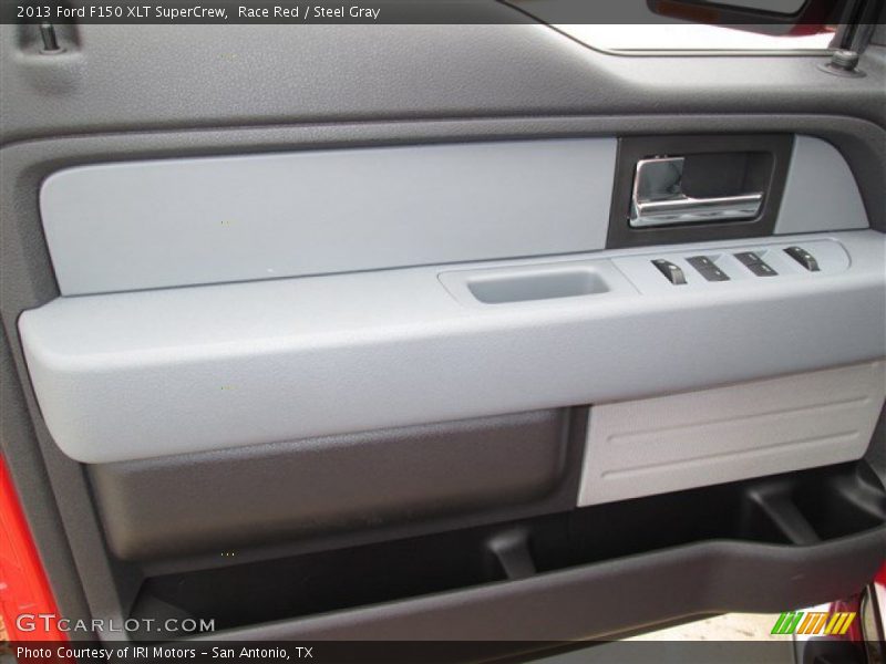 Race Red / Steel Gray 2013 Ford F150 XLT SuperCrew