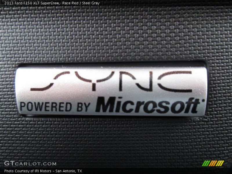 Race Red / Steel Gray 2013 Ford F150 XLT SuperCrew