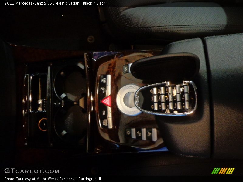 Black / Black 2011 Mercedes-Benz S 550 4Matic Sedan