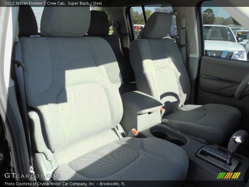 Super Black / Steel 2012 Nissan Frontier S Crew Cab