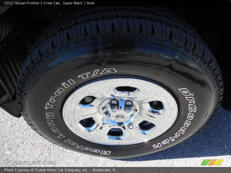 Super Black / Steel 2012 Nissan Frontier S Crew Cab