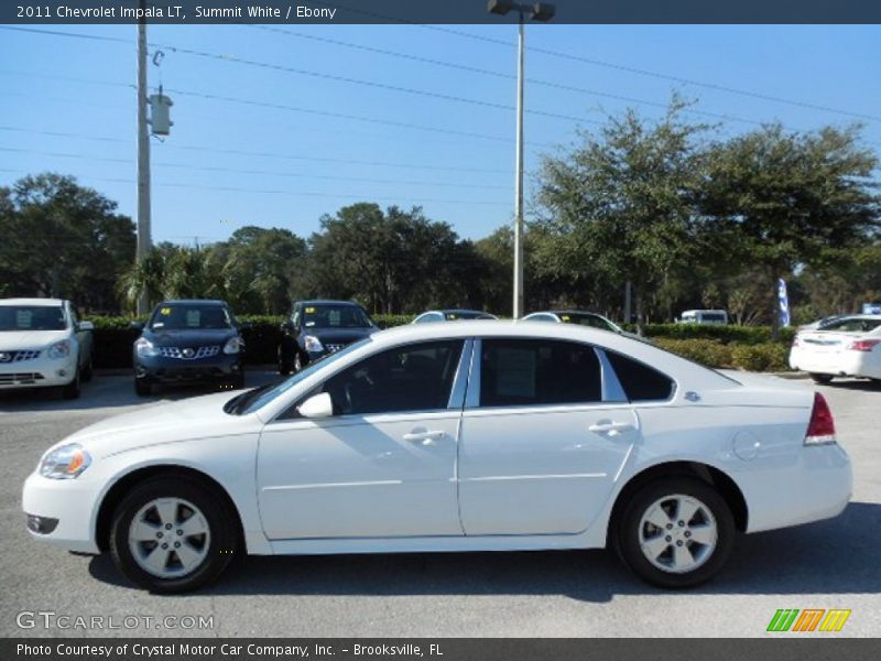 Summit White / Ebony 2011 Chevrolet Impala LT