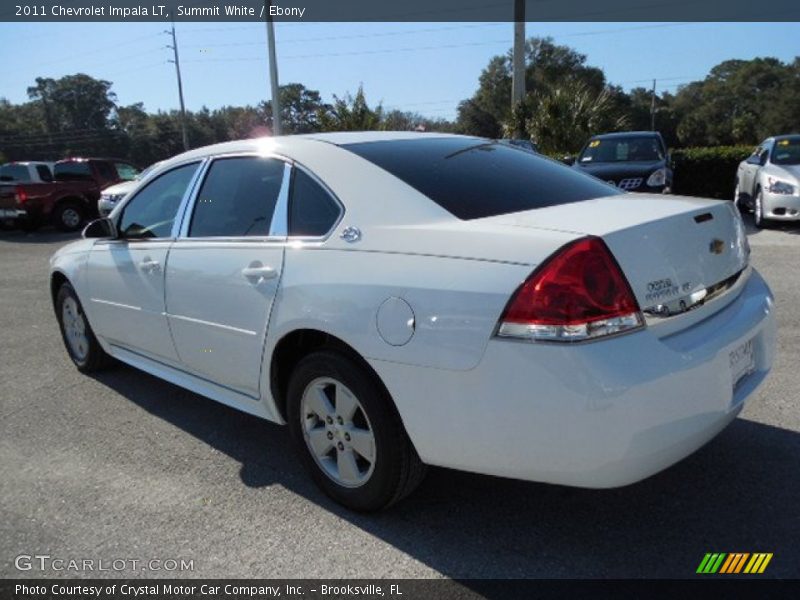 Summit White / Ebony 2011 Chevrolet Impala LT
