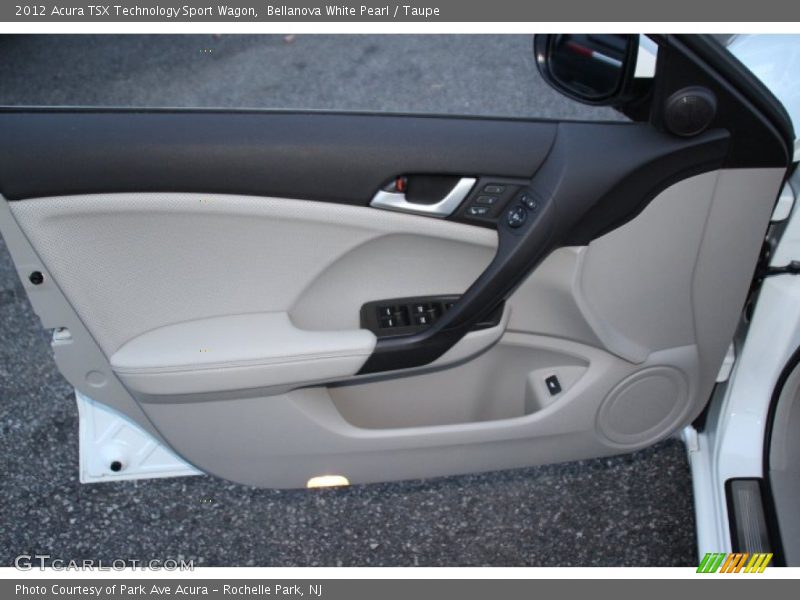 Bellanova White Pearl / Taupe 2012 Acura TSX Technology Sport Wagon