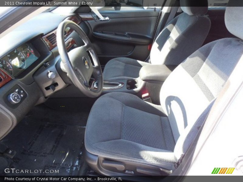 Summit White / Ebony 2011 Chevrolet Impala LT