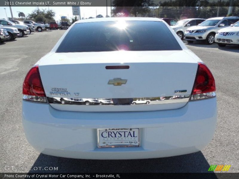 Summit White / Ebony 2011 Chevrolet Impala LT