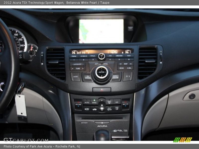Bellanova White Pearl / Taupe 2012 Acura TSX Technology Sport Wagon