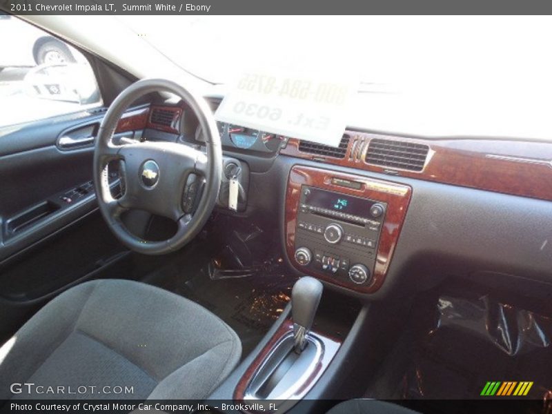 Summit White / Ebony 2011 Chevrolet Impala LT