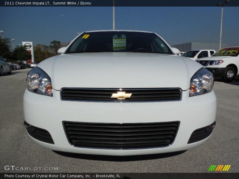 Summit White / Ebony 2011 Chevrolet Impala LT