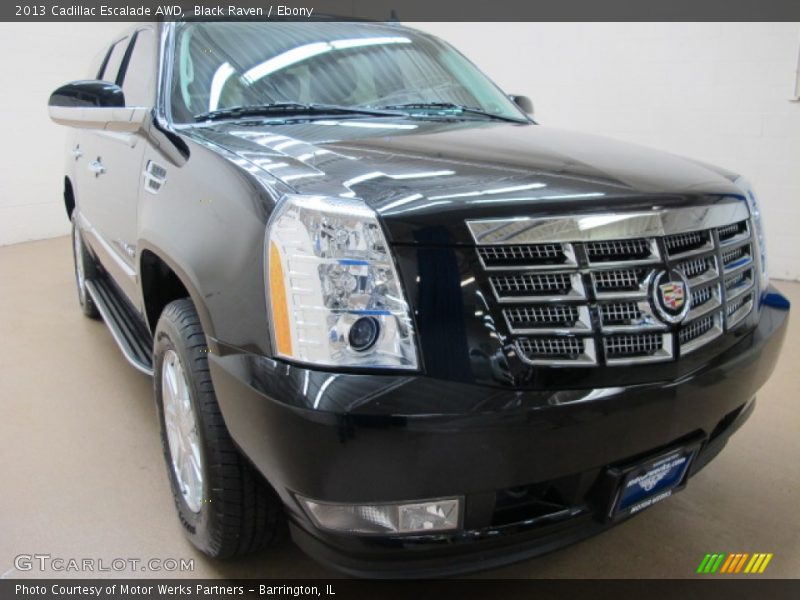 Black Raven / Ebony 2013 Cadillac Escalade AWD