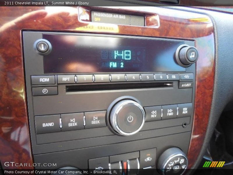 Summit White / Ebony 2011 Chevrolet Impala LT