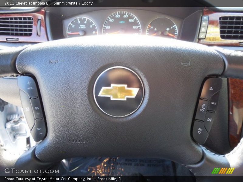 Summit White / Ebony 2011 Chevrolet Impala LT