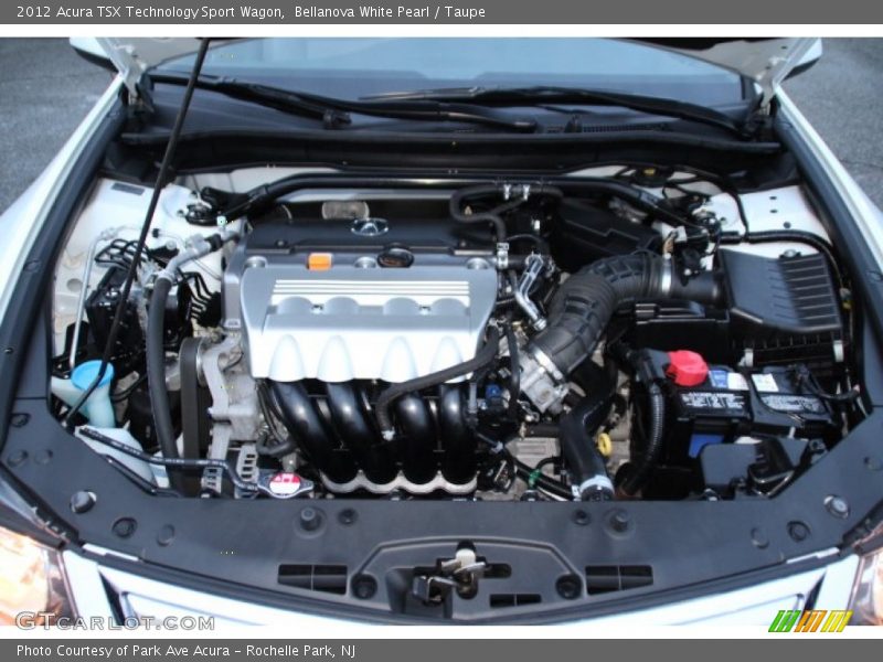 Bellanova White Pearl / Taupe 2012 Acura TSX Technology Sport Wagon