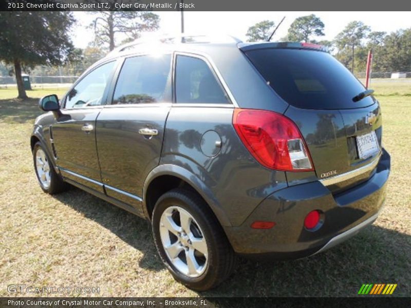 Cyber Gray Metallic / Black 2013 Chevrolet Captiva Sport LTZ