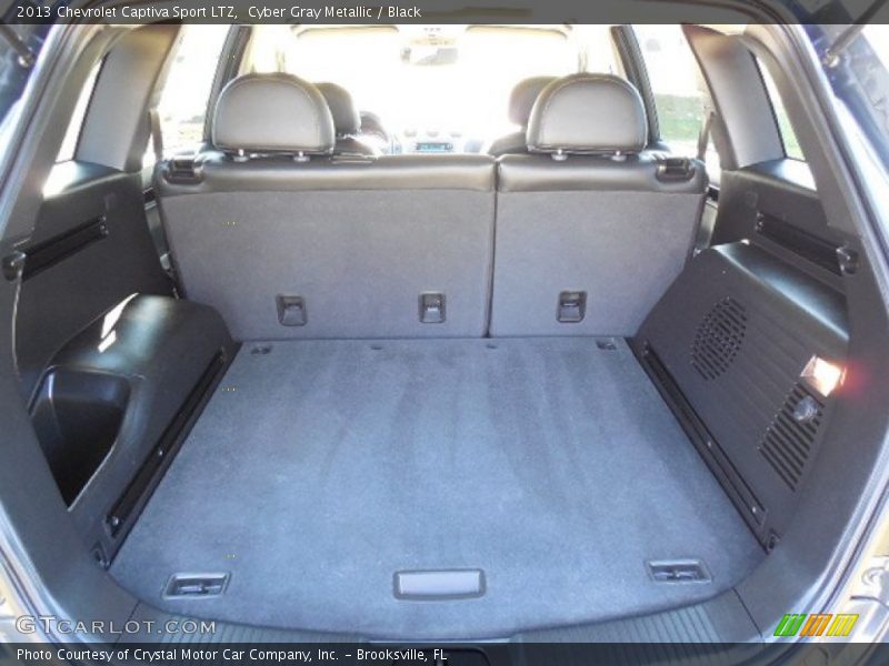 Cyber Gray Metallic / Black 2013 Chevrolet Captiva Sport LTZ
