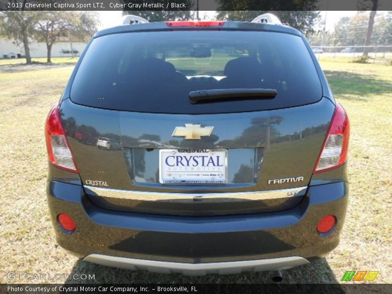 Cyber Gray Metallic / Black 2013 Chevrolet Captiva Sport LTZ