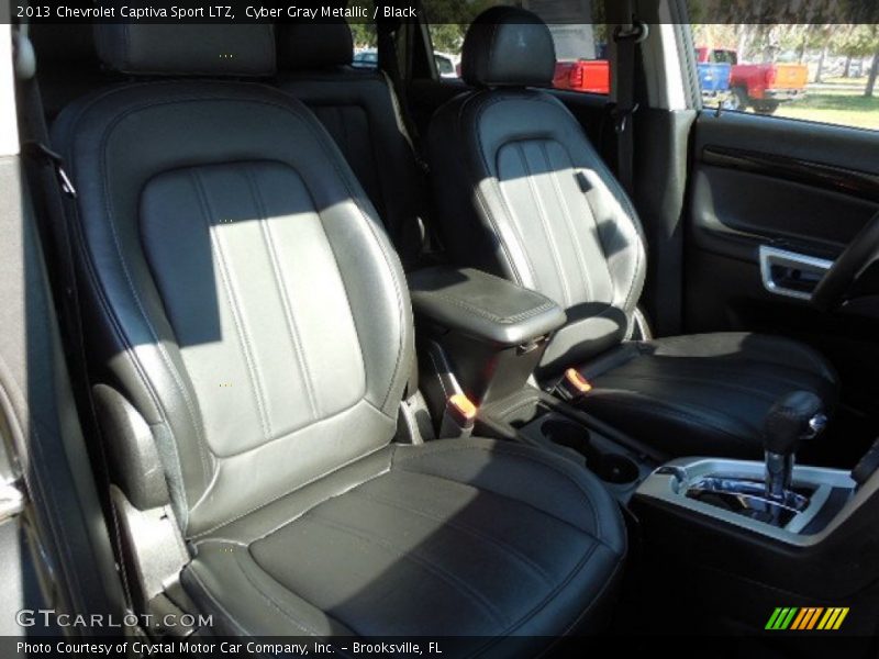 Cyber Gray Metallic / Black 2013 Chevrolet Captiva Sport LTZ