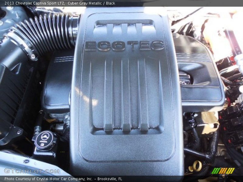 Cyber Gray Metallic / Black 2013 Chevrolet Captiva Sport LTZ