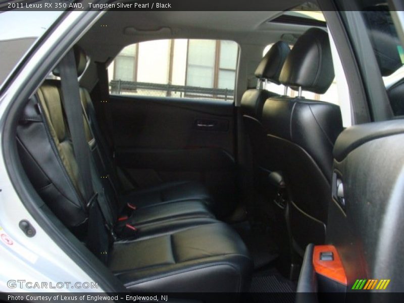 Tungsten Silver Pearl / Black 2011 Lexus RX 350 AWD