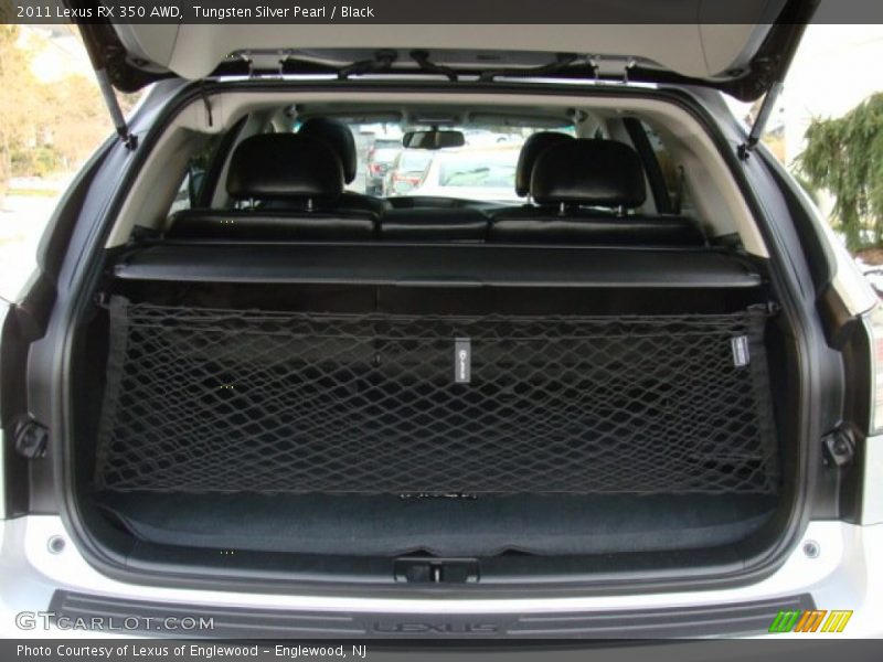 Tungsten Silver Pearl / Black 2011 Lexus RX 350 AWD