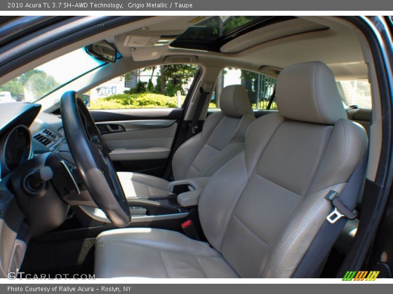 Grigio Metallic / Taupe 2010 Acura TL 3.7 SH-AWD Technology
