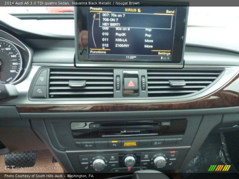 Controls of 2014 A6 3.0 TDI quattro Sedan