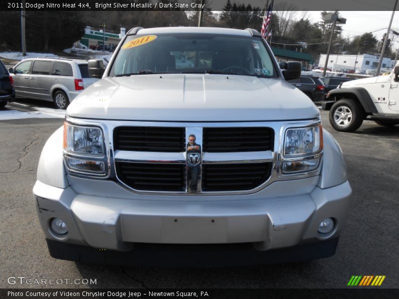 Bright Silver Metallic / Dark Slate Gray 2011 Dodge Nitro Heat 4x4