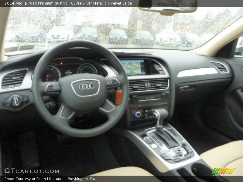 Velvet Beige Interior - 2014 allroad Premium quattro 