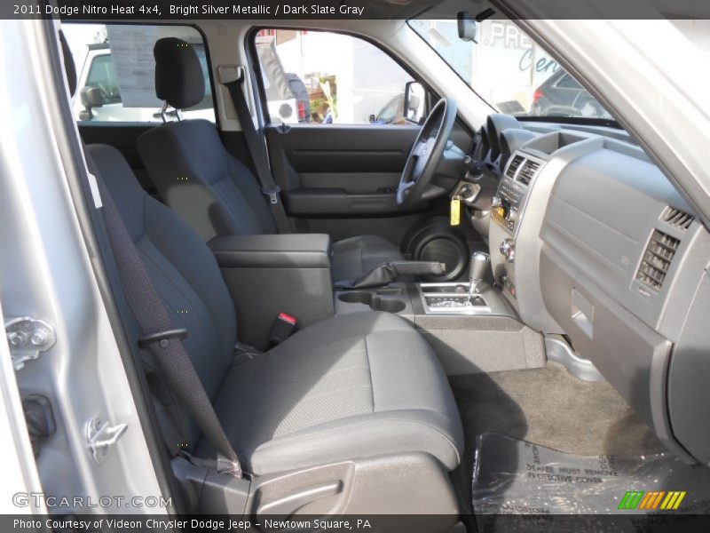 Bright Silver Metallic / Dark Slate Gray 2011 Dodge Nitro Heat 4x4