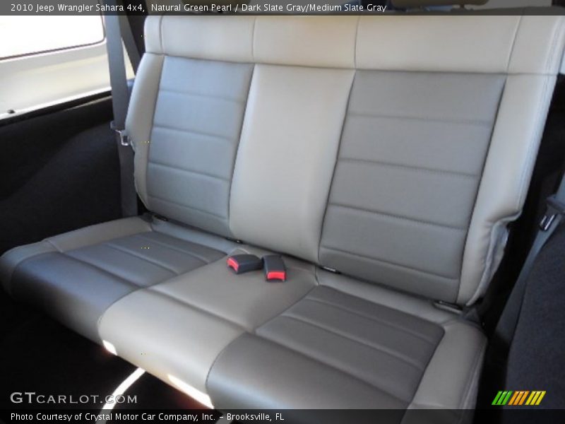 Natural Green Pearl / Dark Slate Gray/Medium Slate Gray 2010 Jeep Wrangler Sahara 4x4