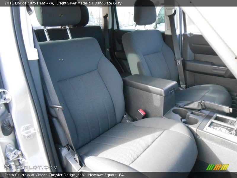 Bright Silver Metallic / Dark Slate Gray 2011 Dodge Nitro Heat 4x4