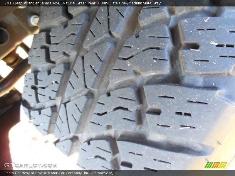 Natural Green Pearl / Dark Slate Gray/Medium Slate Gray 2010 Jeep Wrangler Sahara 4x4