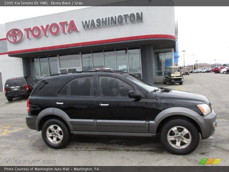 Ebony Black / Gray 2005 Kia Sorento EX 4WD
