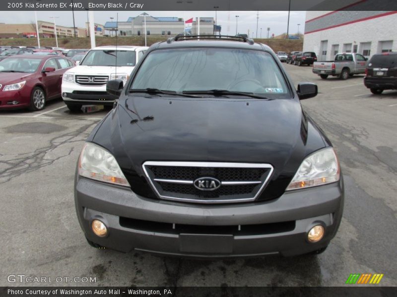Ebony Black / Gray 2005 Kia Sorento EX 4WD
