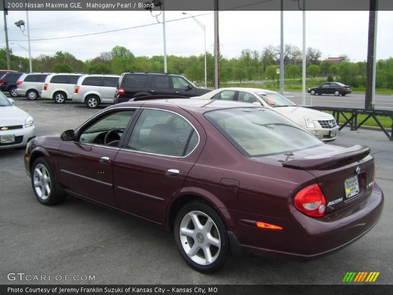 Mahogany Pearl / Blond 2000 Nissan Maxima GLE