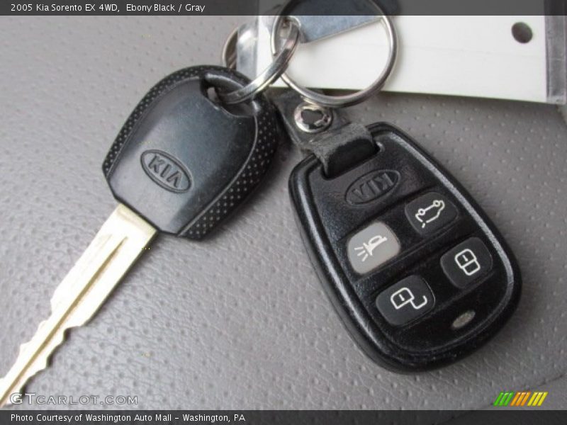Ebony Black / Gray 2005 Kia Sorento EX 4WD