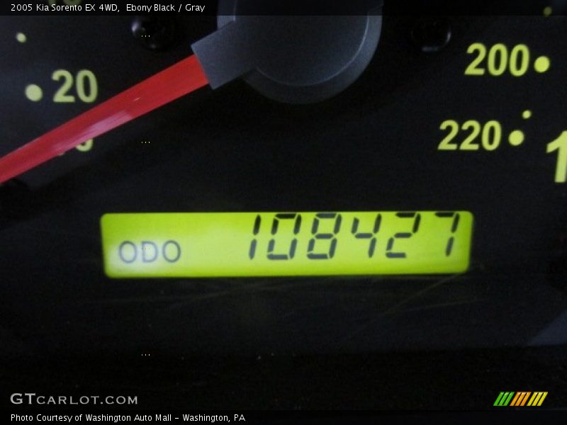 Ebony Black / Gray 2005 Kia Sorento EX 4WD