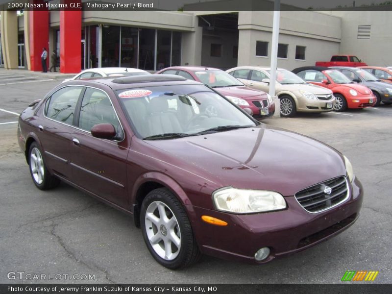 Mahogany Pearl / Blond 2000 Nissan Maxima GLE