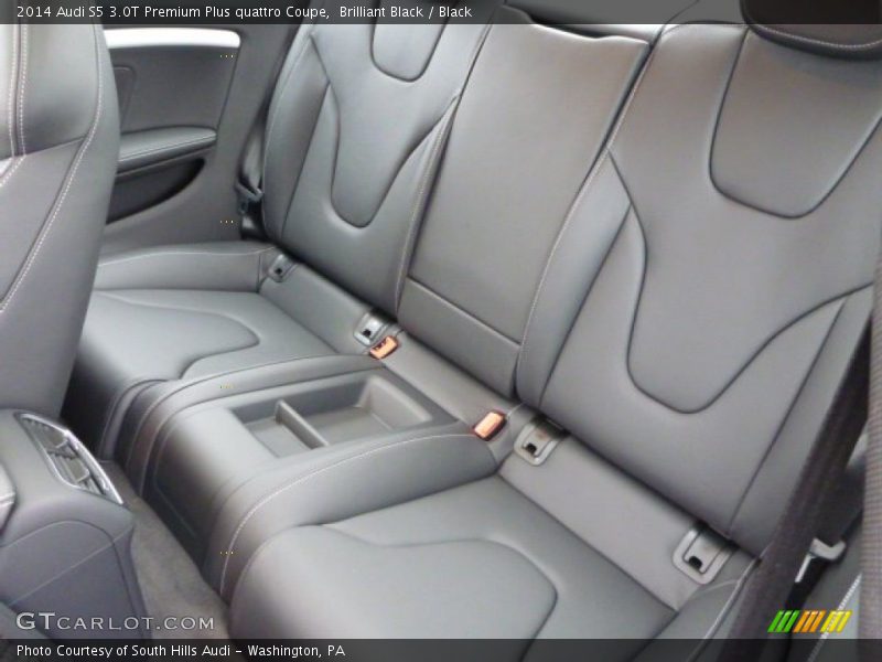 Rear Seat of 2014 S5 3.0T Premium Plus quattro Coupe