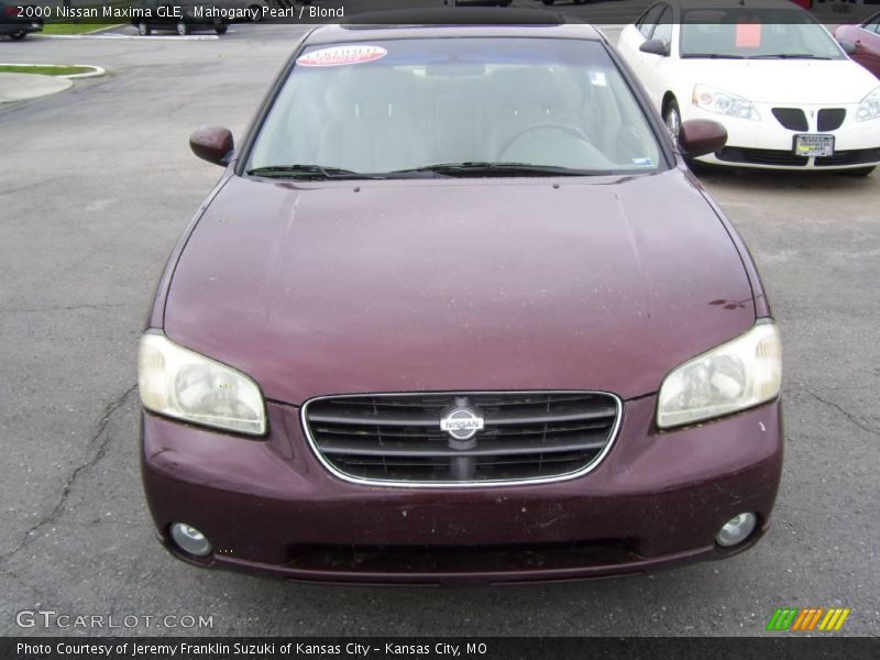 Mahogany Pearl / Blond 2000 Nissan Maxima GLE