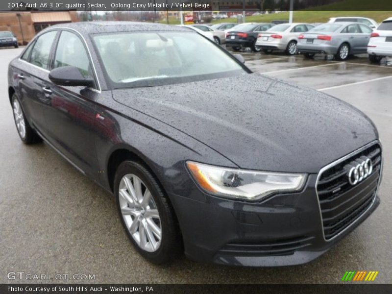 Front 3/4 View of 2014 A6 3.0T quattro Sedan