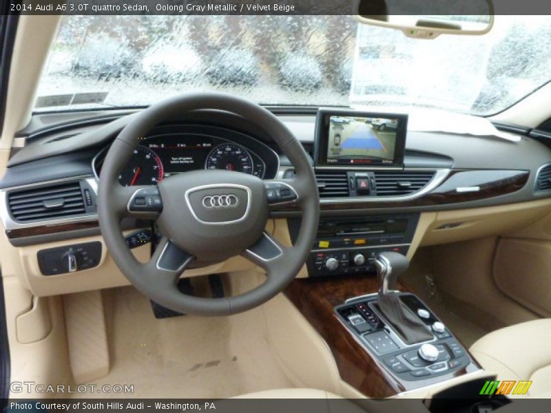 Oolong Gray Metallic / Velvet Beige 2014 Audi A6 3.0T quattro Sedan