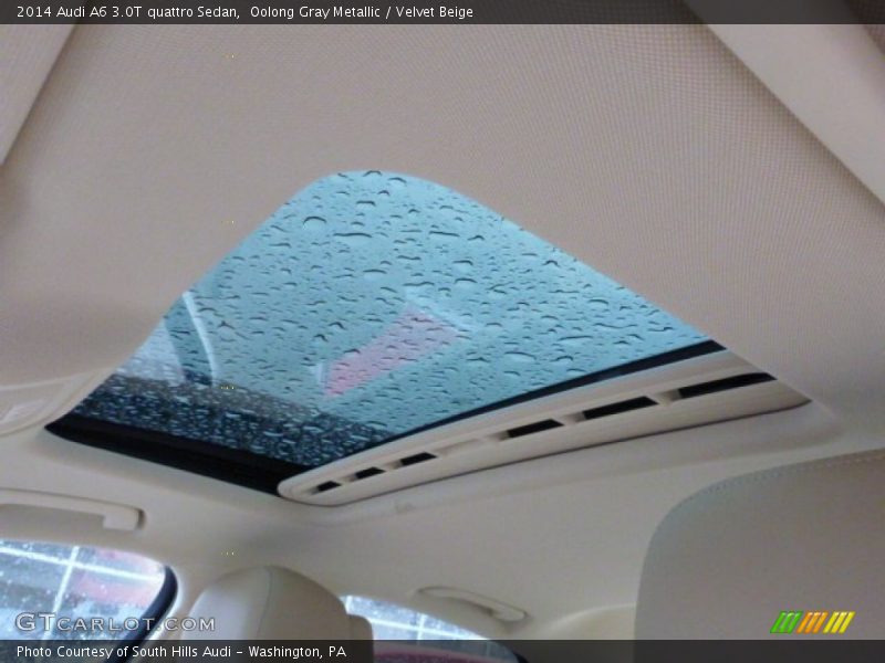 Oolong Gray Metallic / Velvet Beige 2014 Audi A6 3.0T quattro Sedan