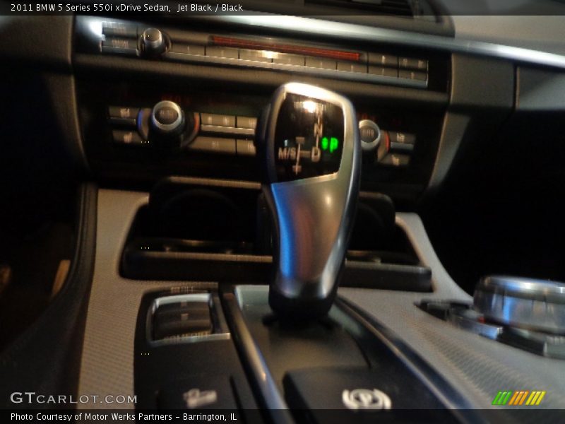 Jet Black / Black 2011 BMW 5 Series 550i xDrive Sedan