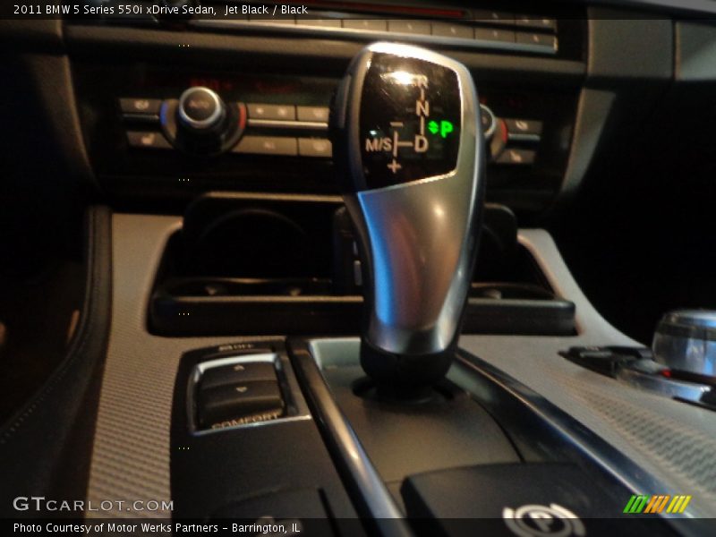 Jet Black / Black 2011 BMW 5 Series 550i xDrive Sedan