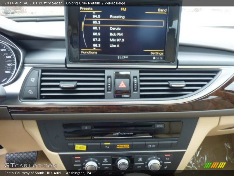 Oolong Gray Metallic / Velvet Beige 2014 Audi A6 3.0T quattro Sedan