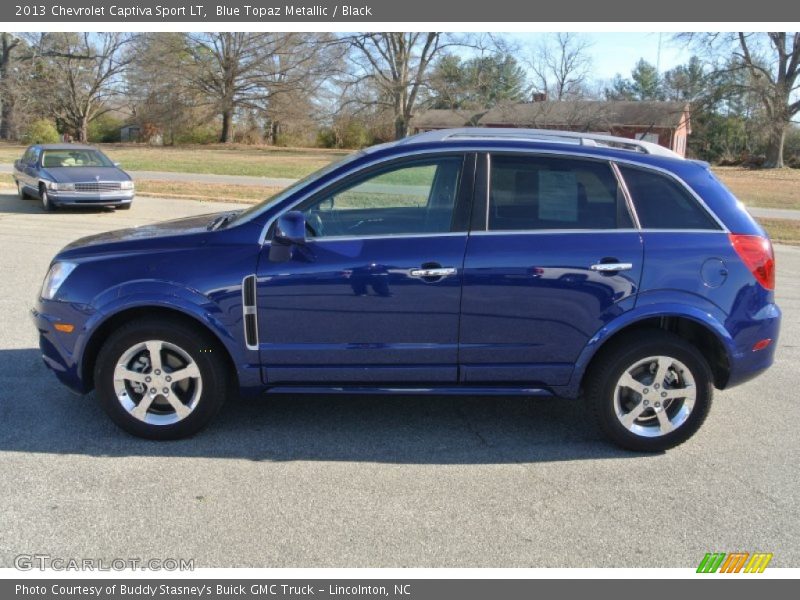 Blue Topaz Metallic / Black 2013 Chevrolet Captiva Sport LT