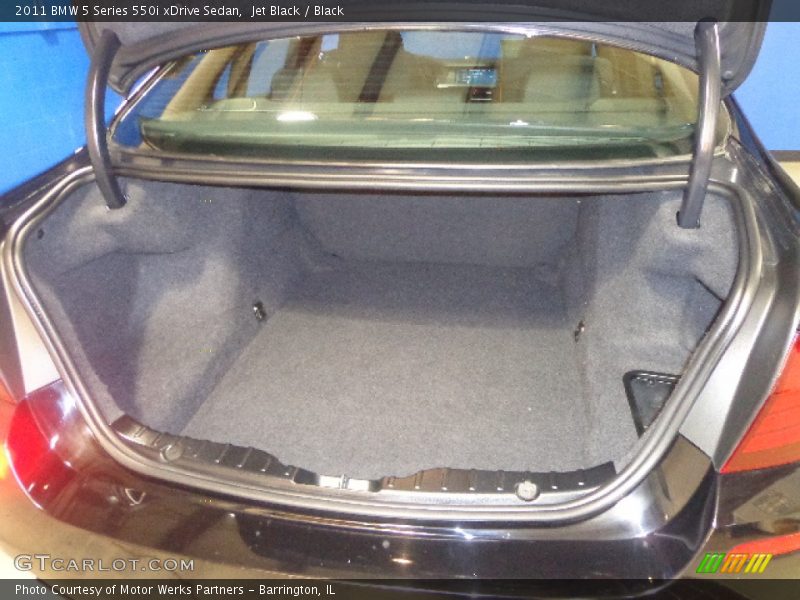 Jet Black / Black 2011 BMW 5 Series 550i xDrive Sedan